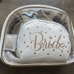 Bride Makeup Bag Set, BRAND NEW.